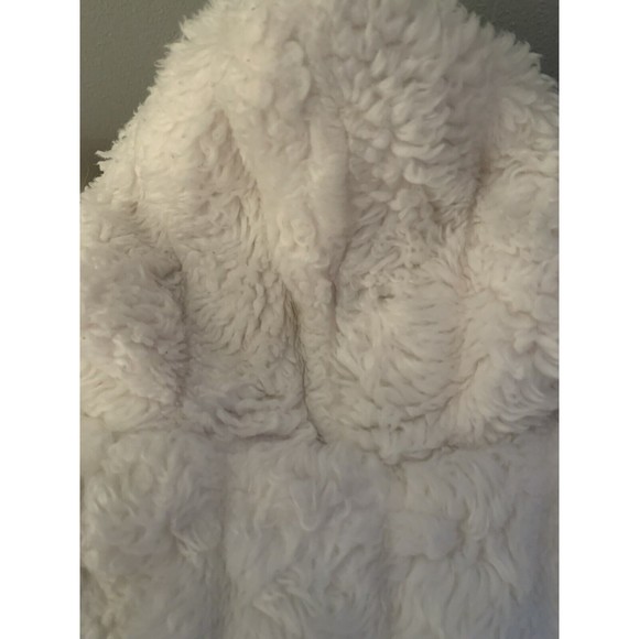 Weestuff Wee Stuff Toddler Girl Hooded White Zip Jacket SZ 2T Made USA VINTAGE - Picture 14 of 15